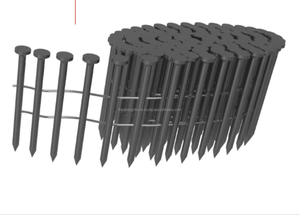 Le fil droit 2.87*50.8mm fil plat collationné clous dans la boîte à tige d'anneau électro galvanisé Technique argent modèle WH2.2N - Product Image 3