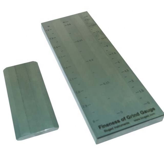 Double Groove Fineness Grind Gauge
