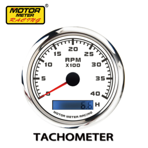 85 Mét 4000 vòng/phút điện <span class=keywords><strong>tachometer</strong></span> 12V 24V với kỹ thuật số Hour Meter - Product Image 3