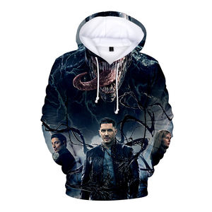 Sudaderas con capucha con logotipo personalizado impreso, suéter 100% de algodón con cuello redondo, liso, venta al por mayor - Product Image 4