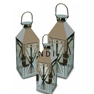 <b>Set</b> Of 3 Unique Style Handmade Decorative Candle <b>Lantern</b> <b>Set</b> Festival Party Decoration Stylish Candle Metal Decorative <b>Lantern</b> - Product Image 1