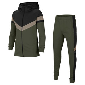โลโก้ที่กำหนดเองที่ว่างเปล่า Pullover Mens เหงื่อสูท Hoodie ฝ้าย Slim Fit Jogging Track Men กีฬา ActiveWear ขายส่ง - Product Image 3
