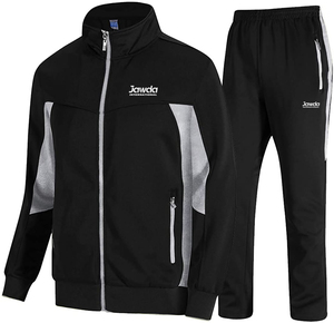 Survêtement de sport décontracté pour homme avec logo personnalisé, en molleton technique, grande taille, en coton, léger et respirant - Product Image 5