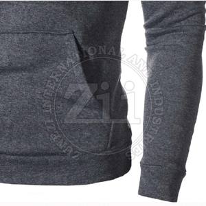 2023 personnalisé hommes pull à capuche élégant impression hiver sweat dernière conception à la mode Polyester/coton adulte uni teint - Product Image 5