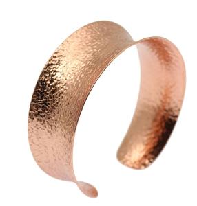 Texturized <b>Copper</b> Fashion Bangles Elegant <b>Bracelet</b> Design - Product Image 1