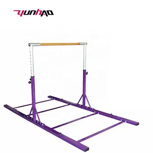 YC Factory Direct adult or child adjustable junior horizontal kip bar for gymnastics training