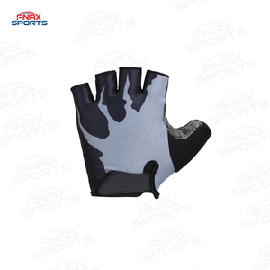 Comfortable Black Half-Finger Fitness <b>Gloves</b> for Workout Weight <b>Lifting</b> <b>Gloves</b> on Sale - Product Image 6