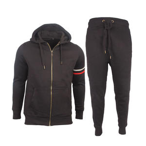 ชุดวอร์มผ้าฝ้ายขนแกะสำหรับวิ่งชุดวอร์มสีดำสำหรับผู้หญิงพิมพ์ลายสำหรับทั้งชายและหญิง - Product Image 3