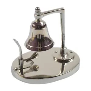 High Standard Quality Desk Bell With Brightly Brass Metal For Hotel Counter Decorative And Office Room Desk Decor