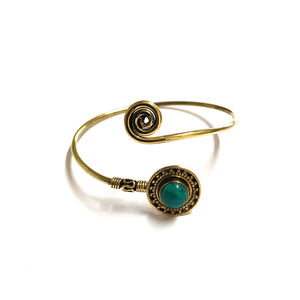 Pulsera Tribal de Plata de Ley 925, diseño Simple - Product Image 1