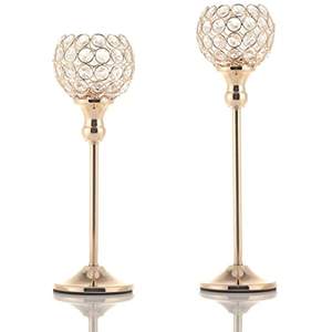 Candelabro de cristal para decoración de boda, centro de mesa para boda - Product Image 3