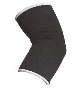 Logo personnalisable respirant Nylon Polyester coton mince soutien du coude sport garde Flexible Protection complète salle de sport - Product Image 5