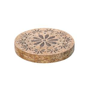 ชุดถาดรองแก้วไม้4ชิ้นทำด้วยมือสไตล์คลาสสิกโต๊ะถ้วยกาแฟเสื่อและแผ่นรองที่เป็นมิตรงานแฮนด์เมดของขวัญส่งเสริมการขายของช่างฝีมือ - Product Image 5