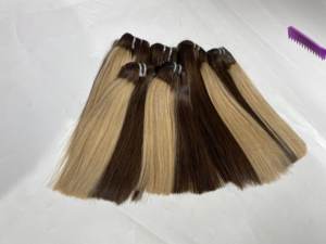 Michair – Vente en gros de mèches de cheveux humains vietnamiens, tissage double trame, boucles Jerry, cuticules alignées, cheveux Remy, toutes couleurs - Product Image 5