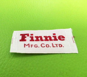 Étiquette brodée de bonne qualité, pour vêtements, personnalisés, col, tissé - Product Image 2