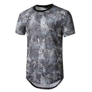 T-shirts vierges de haute qualité, vente en gros, ensemble de conception personnalisée, Promotion d'usine, en vrac - Product Image 4