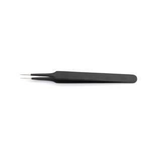 Pinces à cils pour extensions OEM/ODM, marque privée, vente en gros, pinces professionnelles en acier inoxydable pour volume - Product Image 5