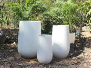 Meilleure vente de grands pots de jardinière en béton GRC pour la décoration de jardin extérieur - Product Image 4