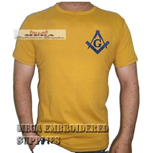 Camisetas de Regalia masónica, Master Mason, bordadas - Product Image 1