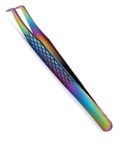 Instruments de beauté des sourcils et des cils, pinces à épiler, pour Extension de cils, en acier inoxydable, multicolores, pour soins de beauté, approuvé CE - Product Image 1