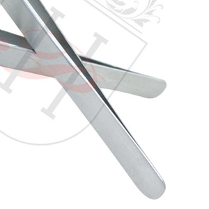 Paire de pincettes pour Extension de cils en acier inoxydable, 2 pièces, étiquette privée, nouvelle collection - Product Image 4