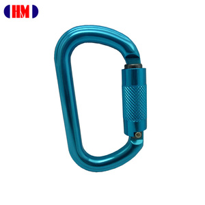 Mosquetón de Escalada en Forma de O con Cierre Giratorio de 25 KN Hecho de Aluminio - Product Image 1