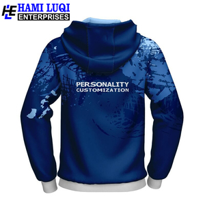 Venta al por mayor personalizable de manga larga sudaderas con capucha de lana 100% poliéster secado rápido a prueba de viento último diseño completo sublimación impresión fácil - Product Image 5