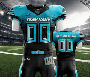 ชุดยูนิฟอร์มอเมริกันฟุตบอลคุณภาพสูงสำหรับเยาวชน โพลีเอสเตอร์อย่างดี ขายส่ง ราคาดี - Product Image 6