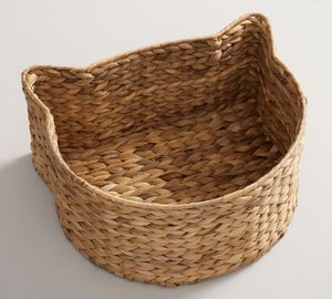 Panier de rangement en forme d'os de chien, panier de jacinthe à l'eau du Vietnam - Product Image 4