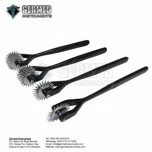 Stainless Steel <b>Wartenberg</b> <b>Pinwheels</b> Black Coated - Product Image 1