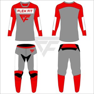 ชุดกีฬาแข่งวิบากแบบสั่งทำชุดหนังกันน้ำพร้อมกางเกงเจอร์ซีย์ดีไซน์อุปกรณ์ป้องกันมอเตอร์ครอสออฟโรด - Product Image 5