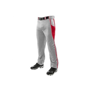 Pantalons de baseball de couleur personnalisée de qualité supérieure pour hommes et femmes Design vierge de ligne rayée à vendre - Product Image 3