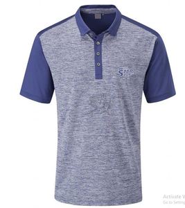 Polo deportivo personalizado para hombre, camisa de Material de alta calidad con patrón de algodón mezclado, Material de alta calidad - Product Image 6