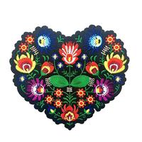 Patchs brodés personnalisés pour vêtements, à coudre ou à thermocoller, appliques 3D en feutre non tissé, paillettes, écologiques, lavables