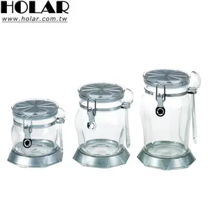 [Holar] Taiwan Made Plastic Food Container for Cereal Flour Sugar Pasta Coffee