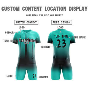 Ropa Deportiva 100% poliéster uniforme de fútbol de Pakistán mejor calidad uniforme de fútbol de hombre - Product Image 4