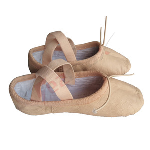 Zapatillas de Ballet de cuero, zapatos de baile suaves - Product Image 5