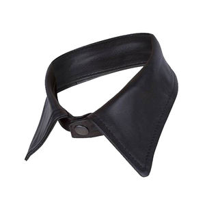 Corbata de cuero personalizada para hombre y mujer, corbata de cuero de oveja personalizada, ropa de fetiche, venta al por mayor - Product Image 3