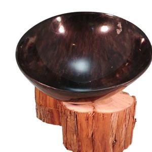 Bol à salade écologique en corne de buffle Bol de service rond fait à la main de haute qualité pour la maison, les hôtels et les restaurants - Product Image 1