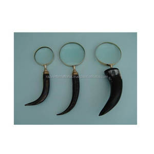 Poignée en résine, loupe en résine véritable, loupe avec poignée antique - Product Image 2