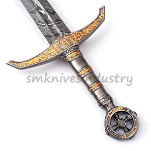 Battle beauty-espada hecha a mano de aspecto antiguo, con funda, (Smk1953) - Product Image 3