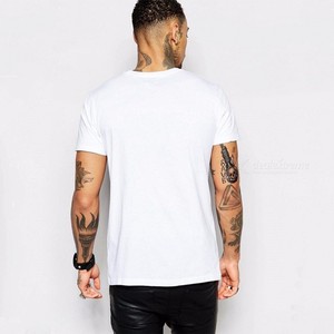 Camiseta Casual de Cuello Redondo y Manga Corta para Hombre con Estampado Digital de Secado Rápido y Ecológica 100% Algodón - Product Image 2