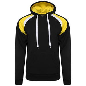 Sweats à capuche épais en polaire personnalisés avec logo brodé pour hommes, polyester/coton pour l'hiver, approvisionnement ODM - Product Image 4