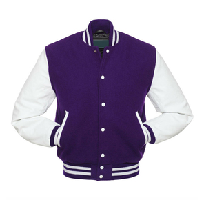 Plus Size Breathable Woolen Fabric Polyester/Cotton <b>Leather</b> Trim Stand Collar Covered Button Closure Custom <b>Men's</b> <b>Jacket</b> - Product Image 2