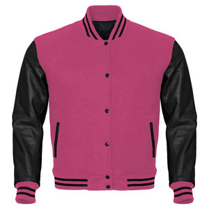 2018 Fashion Wholesale Blank Custom College Letterman Baseball Varsity Jackets - Product Image 1