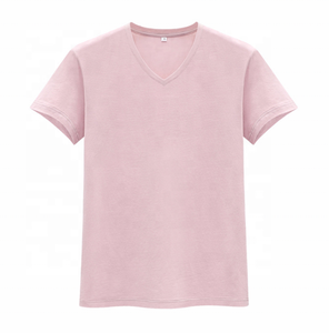 เสื้อยืดแขนสั้นสำหรับผู้ชายผ้าคอตตอนสีทึบพิมพ์โลโก้100% ตามสั่ง - Product Image 4