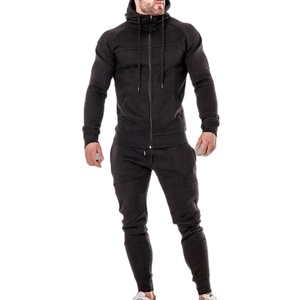 2025 jogging personnalisé conception côté rayure sport survêtement pour hommes fermeture éclair survêtements pour hommes - Product Image 1