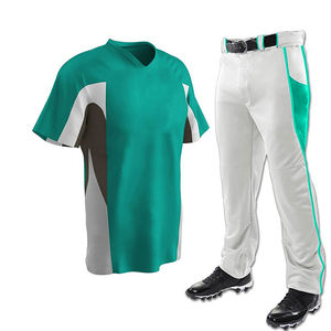 Conjunto de uniforme de béisbol con logotipo personalizado de alta calidad, la mejor ropa deportiva de tela con ropa de equipo personalizada - Product Image 1