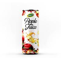 Directe prijs OEM/Private Label 320ML Non-GMO Gesteriliseerd Halal gecertificeerd 100% Pure Fruitige Smaak Mango Sap Drink Aluminium Blik