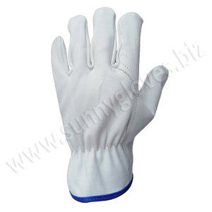 Hot Sale Custom Cowhide Leather Construction Work <b>Driver</b> <b>Gloves</b> - Product Image 4